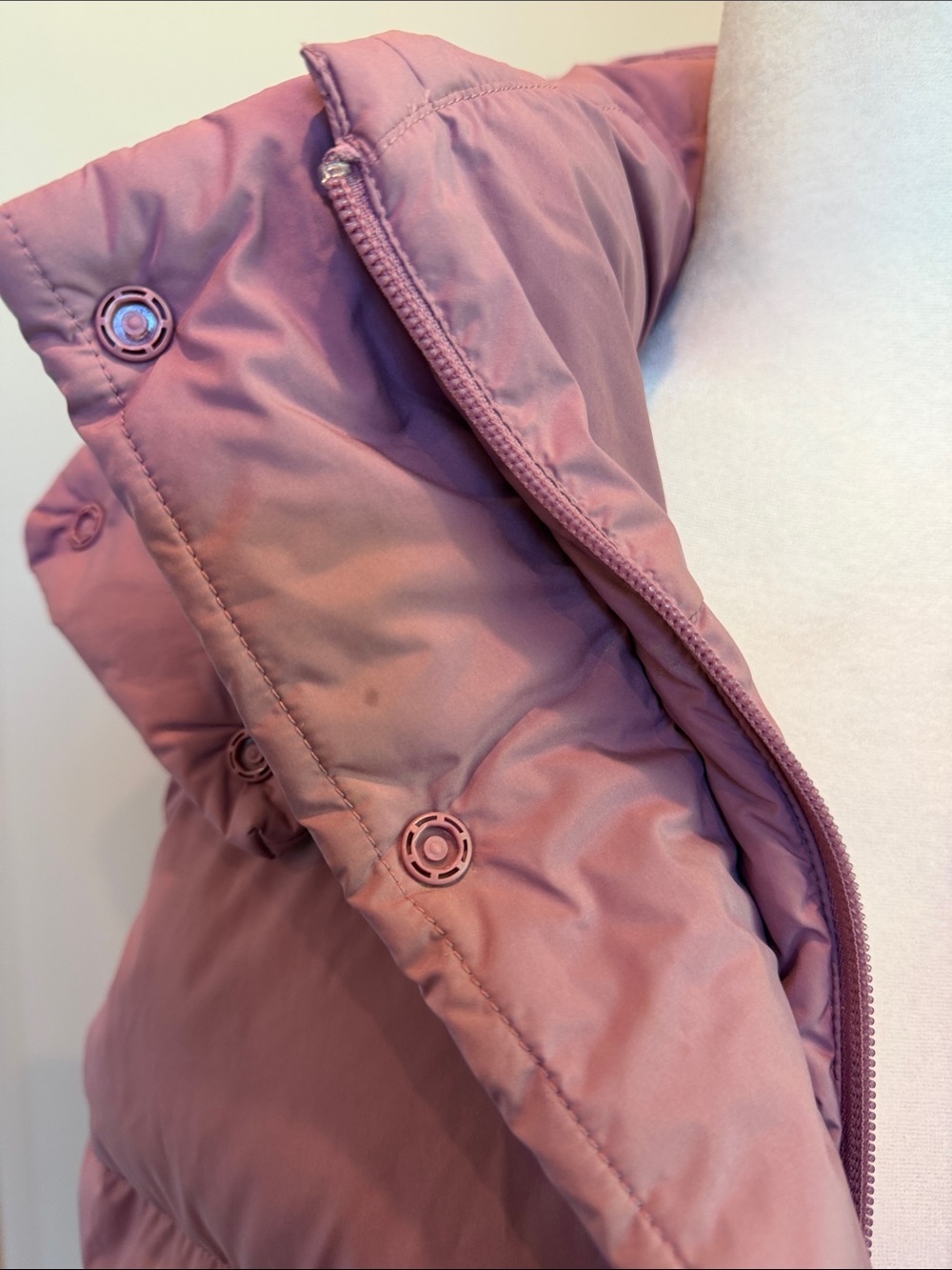 Lululemon Wunder Puff Cropped Vest in Velvet Dust Purple Size 6 - Picture 7 of 15